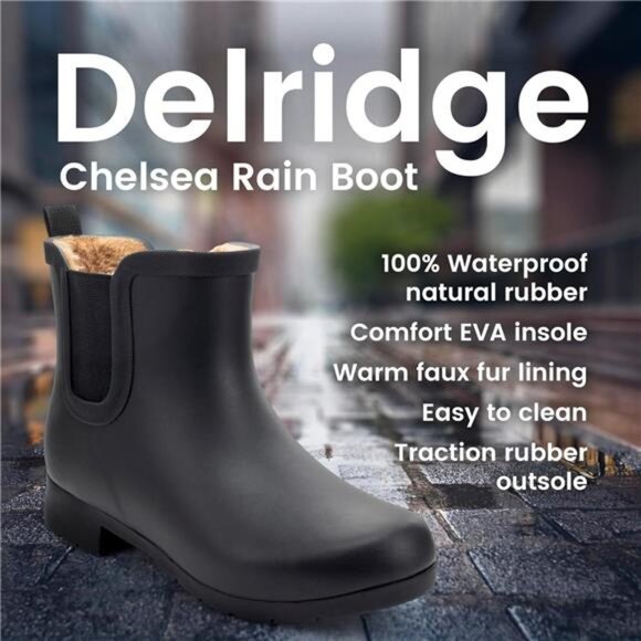 Chooka Women\'s Waterproof Plush Chelsea Bootie main image 4